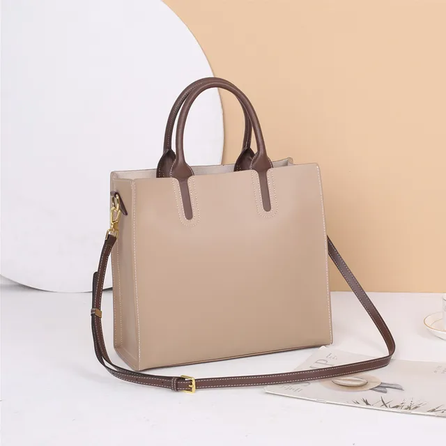 China factory new 2023 handbags fashion style Korean tote bags real leather designer italian handbags women - Image 3