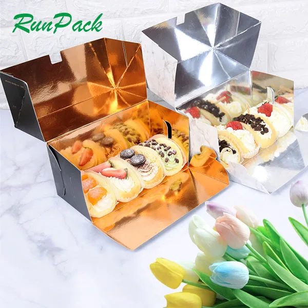Alibaba.com: Custom 12.5-inch pop-up cardboard pastry boxes with clear ...