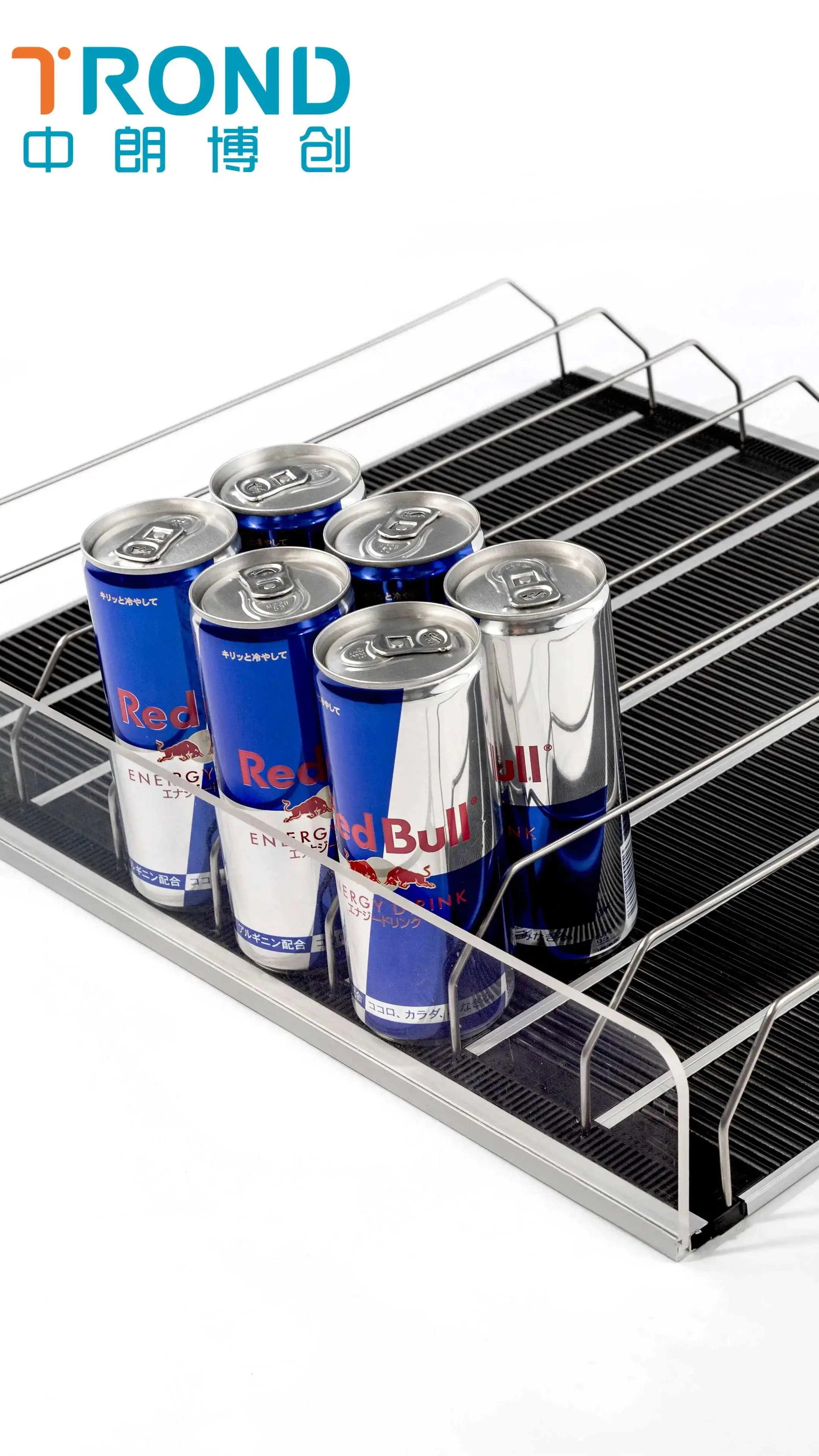 Auto Feed Selfsliding Plastic Shelf For Refrigerator Door Shelf