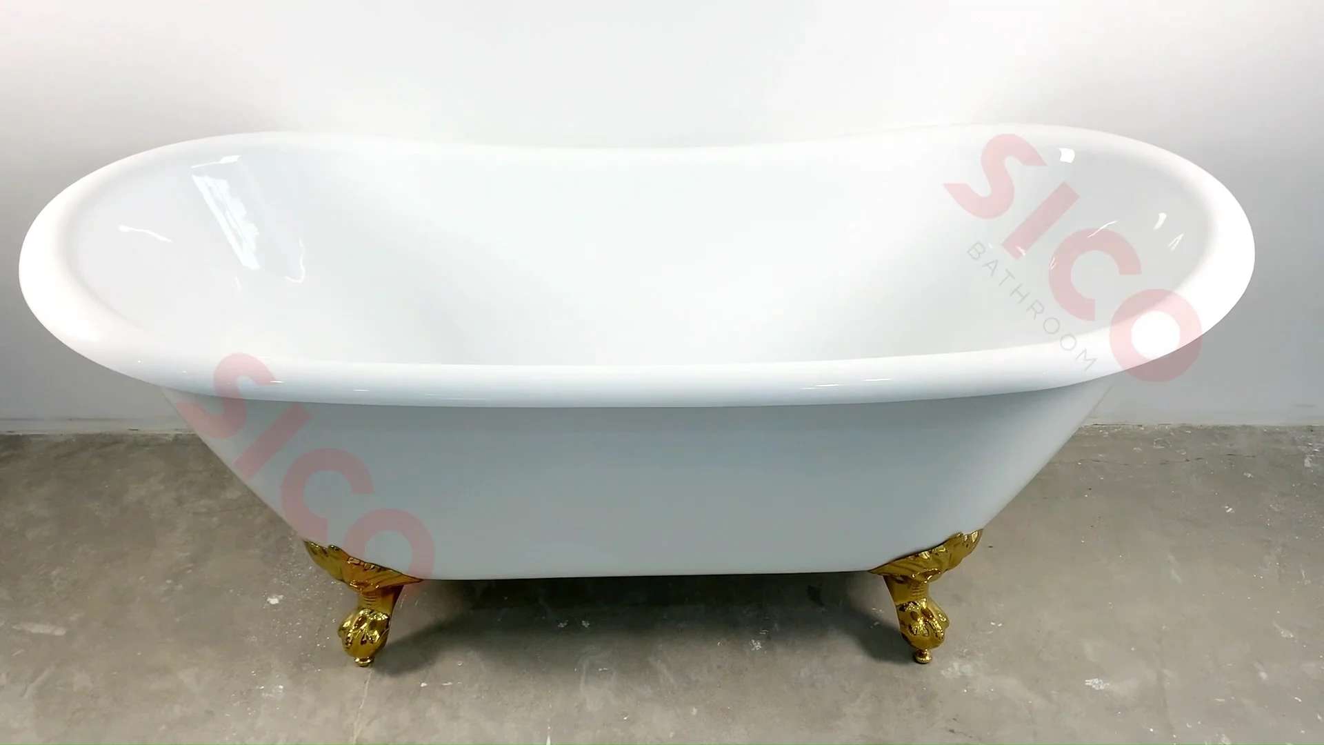 Elegant Quality Pure Acrylic Freestanding Bath Tub Soaking Bathtub With