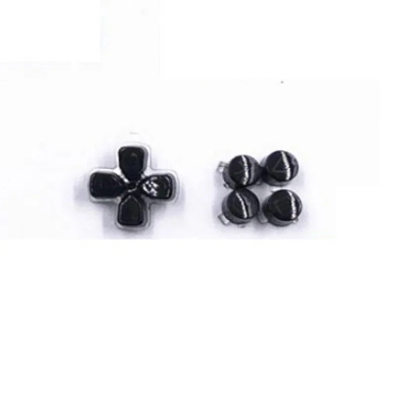 ABXY Buttons for PS5 Controller Direction D- Pad Replacement Crystal Mod Kit for PS5 Button Key