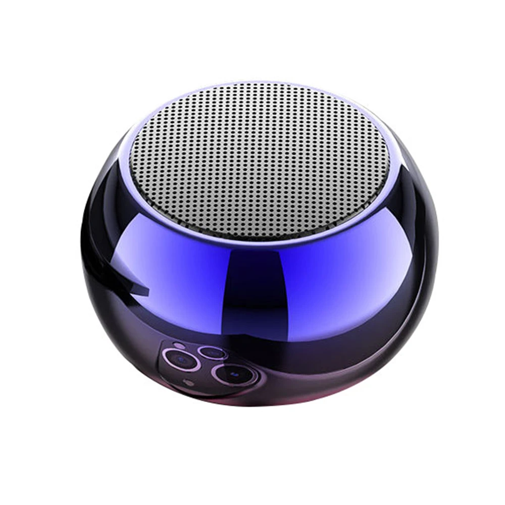 M3 3D объемный мини перезаряжаемый портативный тяжелый BT 5,0 дорожный беспроводной USB HIFI стерео беспроводной динамик
