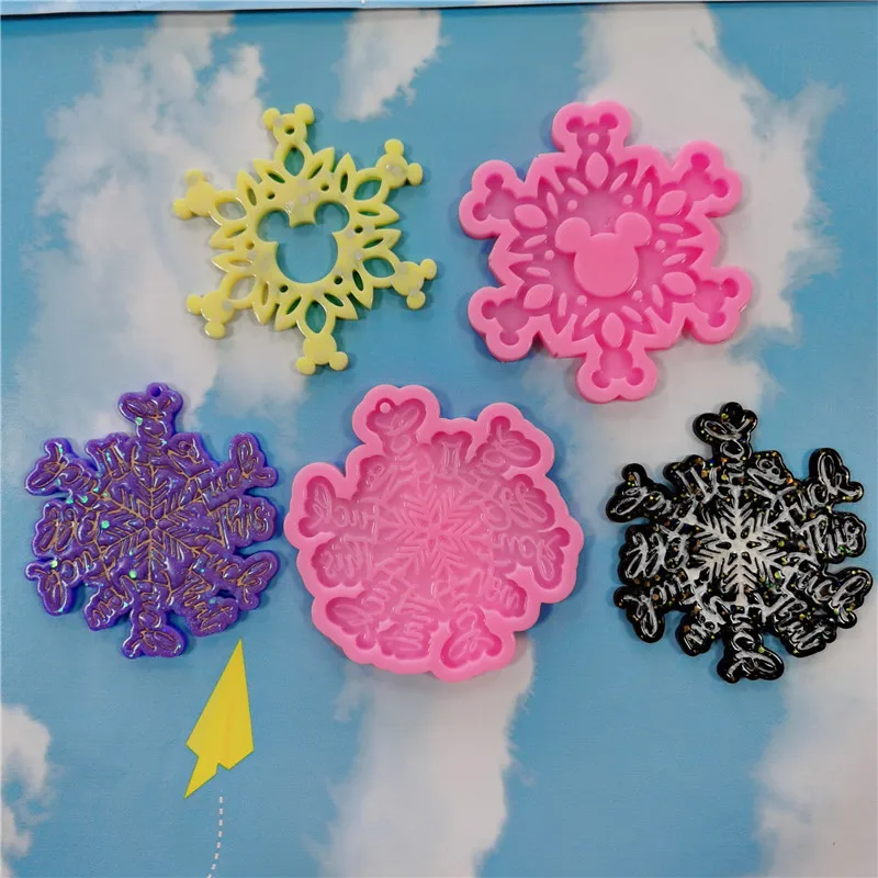 Snowflake Ornament Silicone Mold