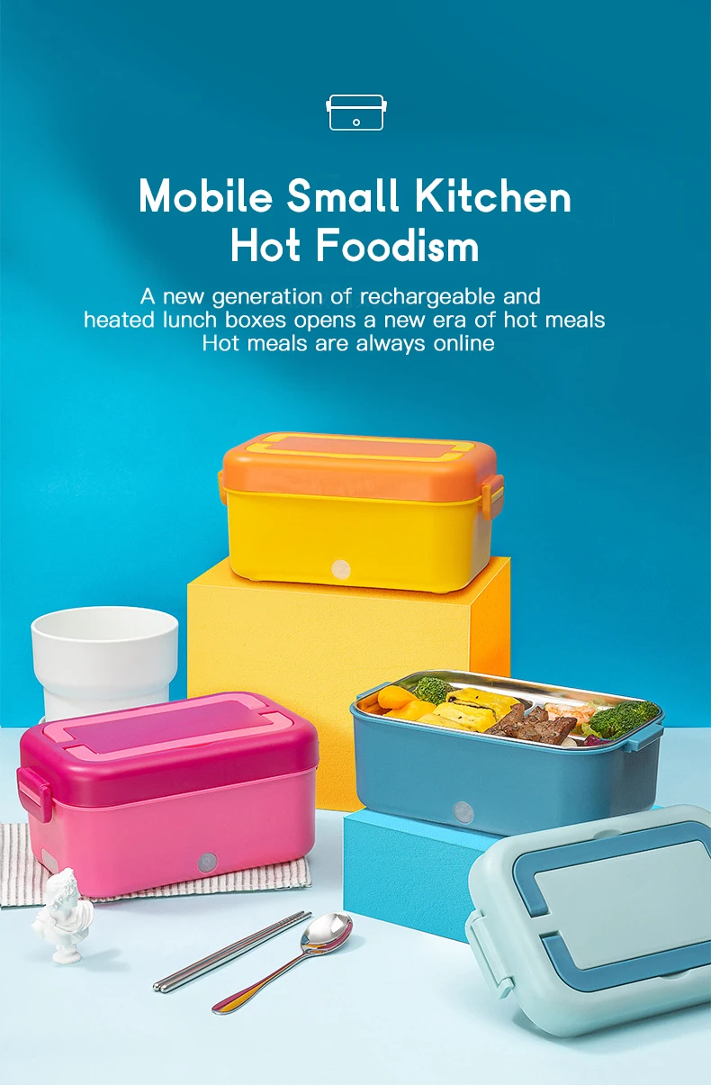 Ecofriendly Battery Powered Portable Cordless Food Warmer Heating