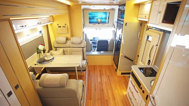 Limo Rv Modern Limousine Single Extension Rv Motorhome For Long Distance Travel ...
