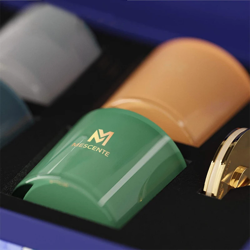 Mescente Wholesale Luxury Decorative Lavender Aromatherapy Black Candles Gift Set in Bulk