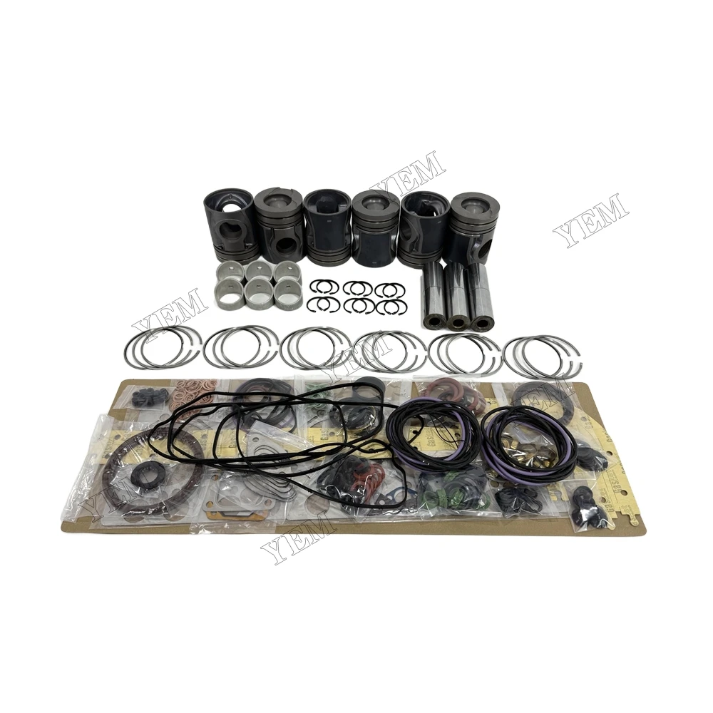 Piston And Piston Rings Assembly Overhaul Kit for Volvo TAD741GE OEM Engine Parts 3