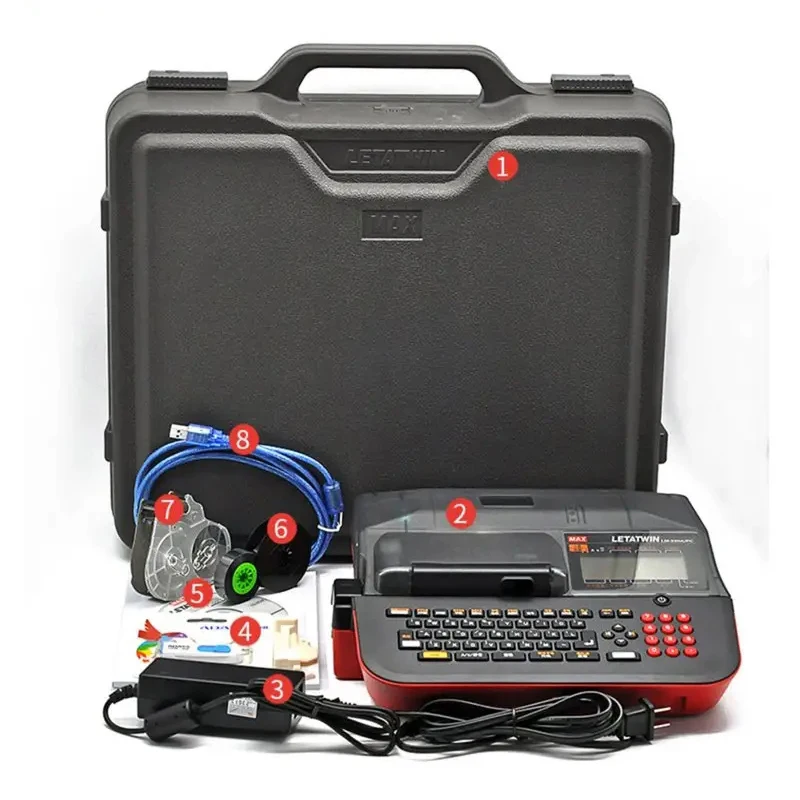 LM-550A2/PC MAX Letatwin Electronic Lettering Machine - Thermal ...