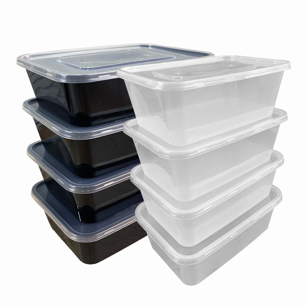 Microwavable Disposable Plastic Container Packing Use PP