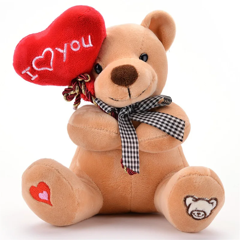 ROMANTIC Teddy Bear Love GIFT Doll Heart I LOVE YOU Lover's Gifts Plush Cute 6" 