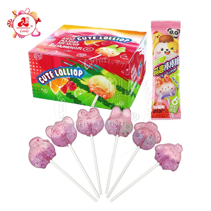 animal lollipop