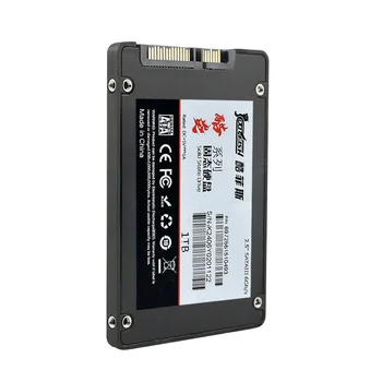 Customized 2.5'' SATA3 Internal Hard Drive 120 GB Performance 3D Nand Flash Memory Plastic Enclosure Industrial Use 120 GB