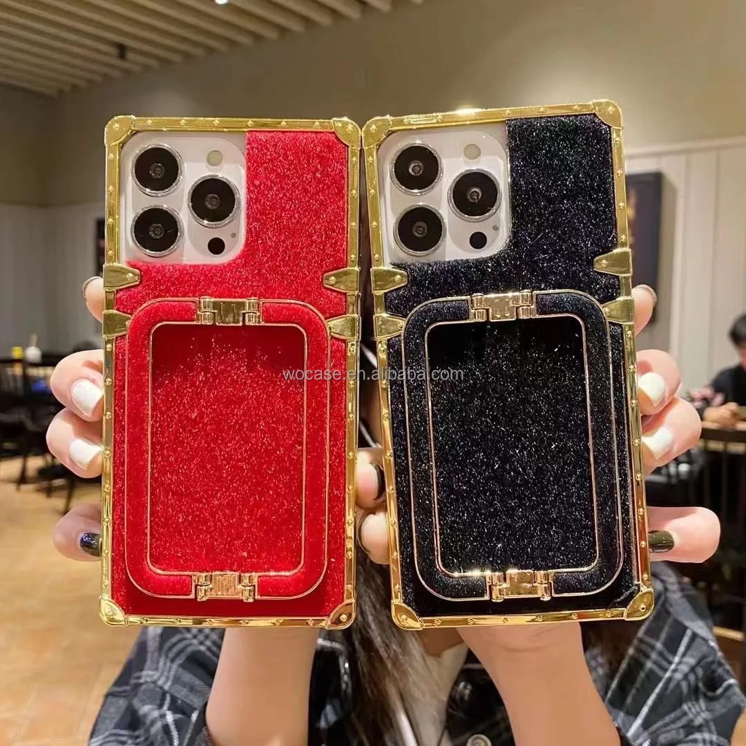Louis Vuitton Square Iphone Case  Burberry Square Iphone X Case - Luxury  Leather - Aliexpress