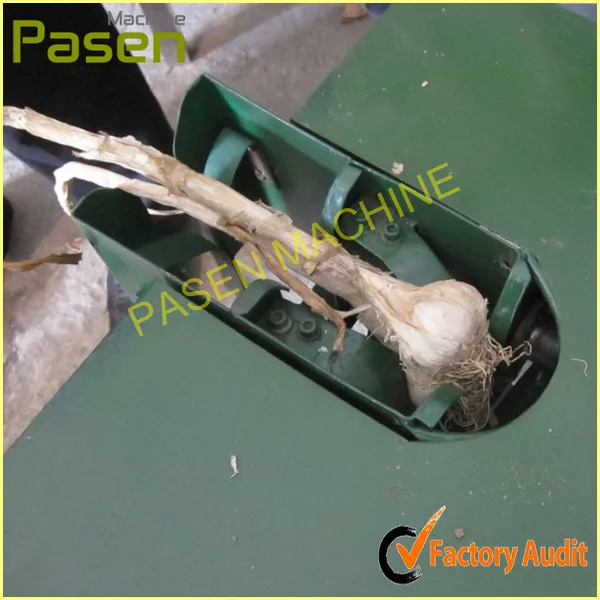 Small Garlic Stem Leaf and Root Cutting Machine Garlic Root Cutter Removing Machine