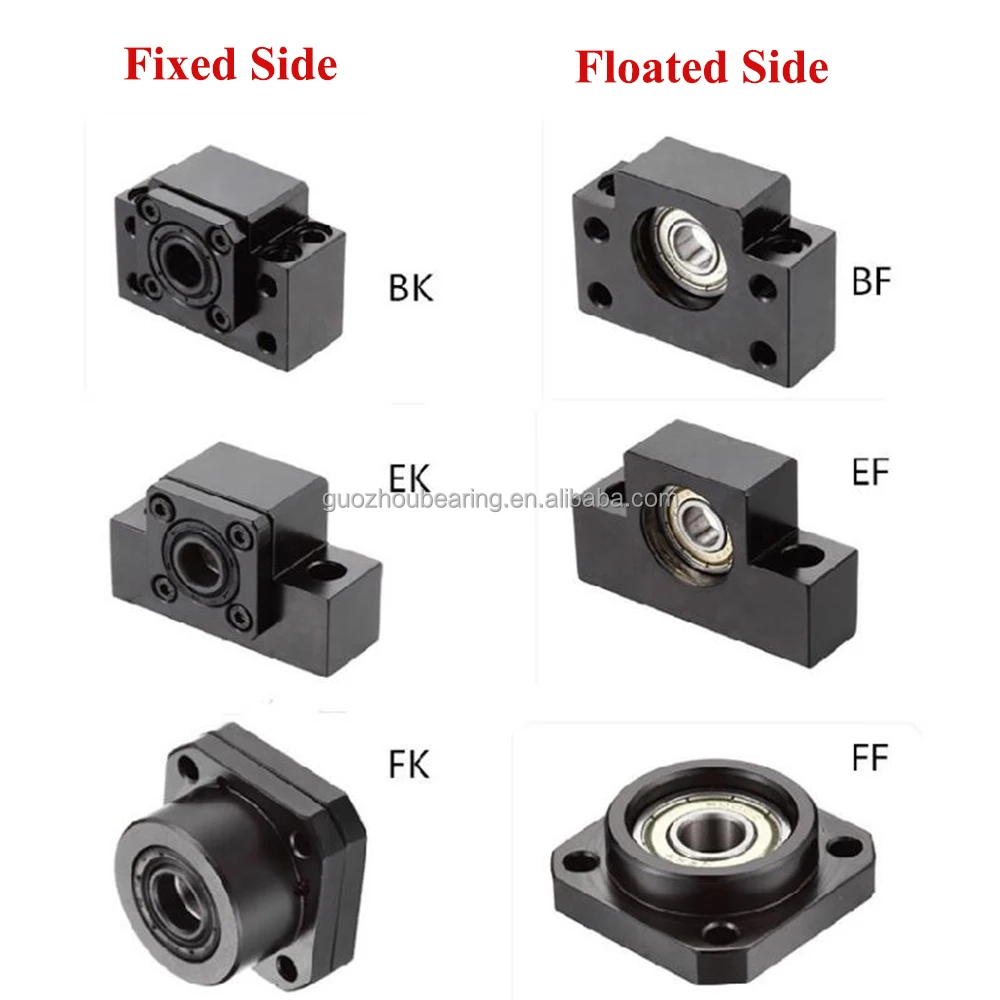 Hiwin High Stiffness Ball Screw End Support Fixed Side Ek15 Ek15 Buy Original Linear Guide