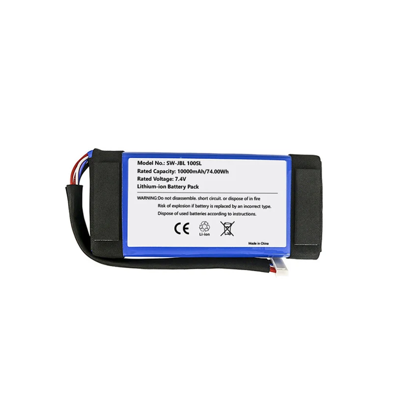 New Replacement Battery compatible for jl Boombox GSP0931134 01 7.4V 10000mah