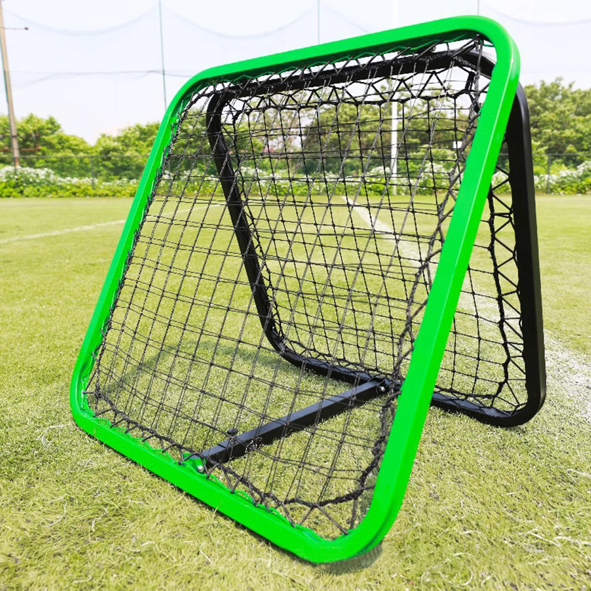 Double Sided Portable Rebound Net Adjustable Angle Soccer Net Mini