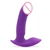 Vibrador Anal Portátil Morado