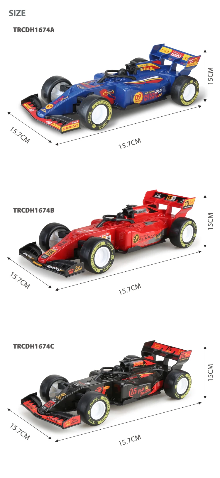 fast gearz   114 scale 24ghz full function formula rc racer high speed remote control racing car with professional grade performance-6