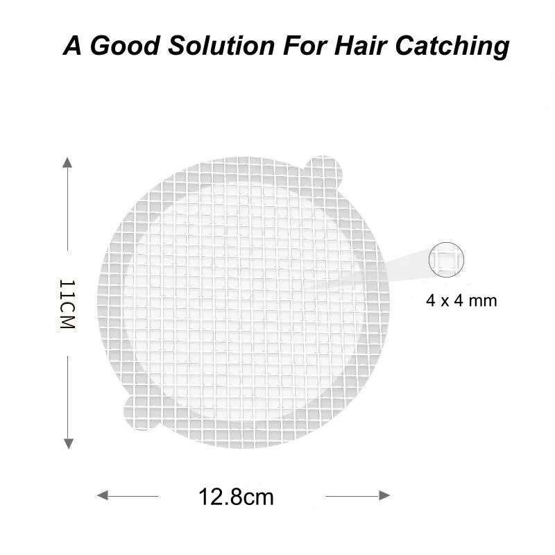 Selfadhesive Disposable Shower Floor Strainer Hair Catcher Drainer