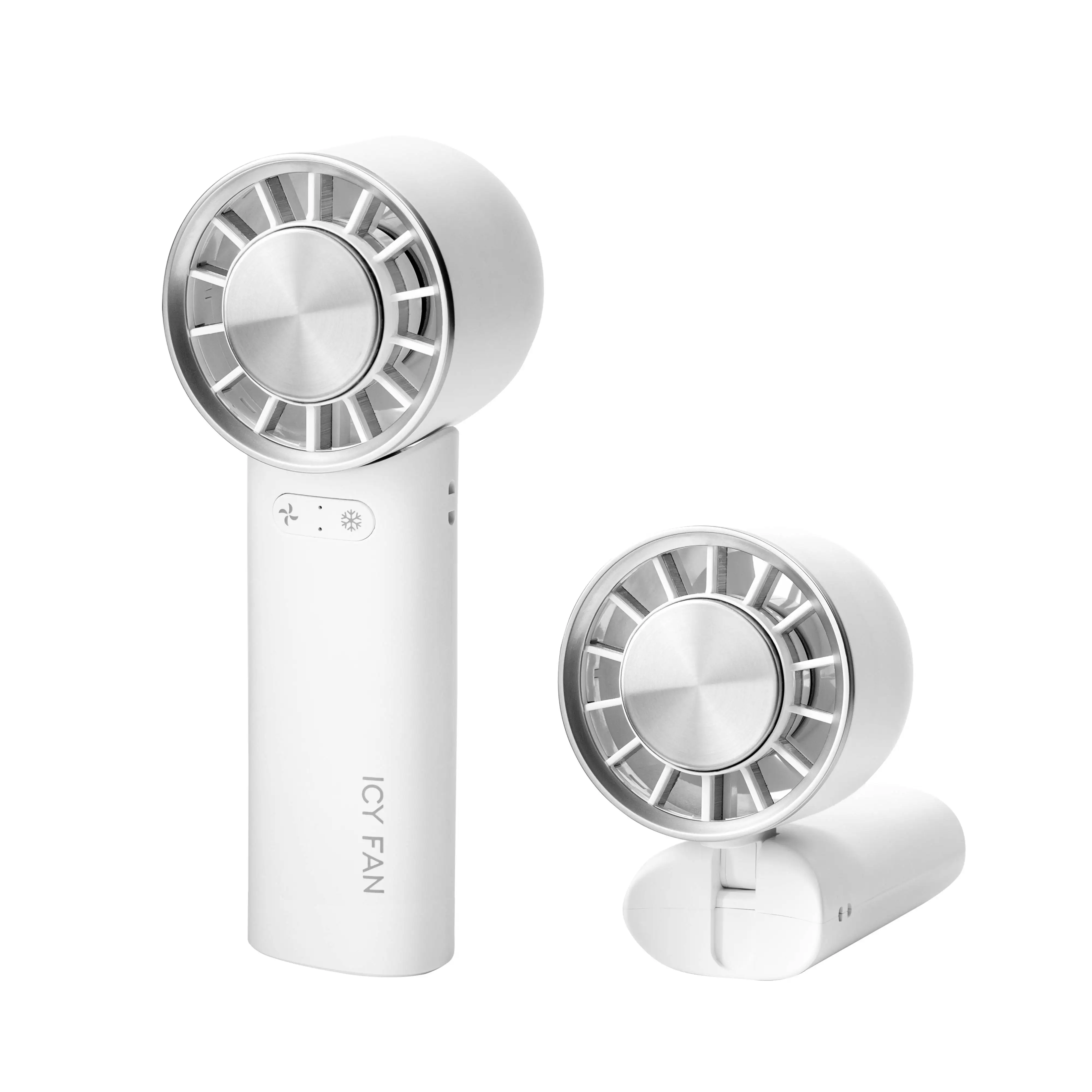 Smart Handheld Table Foldable Air Cooling Fan Portable Storage Long Lasting Battery Life Rechargeable 2000mAh Electric Fan