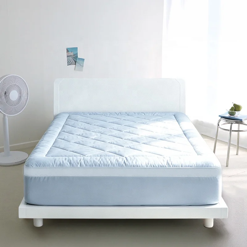 100 % Polyester, Großhandel, modern, umweltfreundlich, individuell anpassbar, gesteppt, atmungsaktiv, weich, faltbarer Tatami-Matratzen-Topper