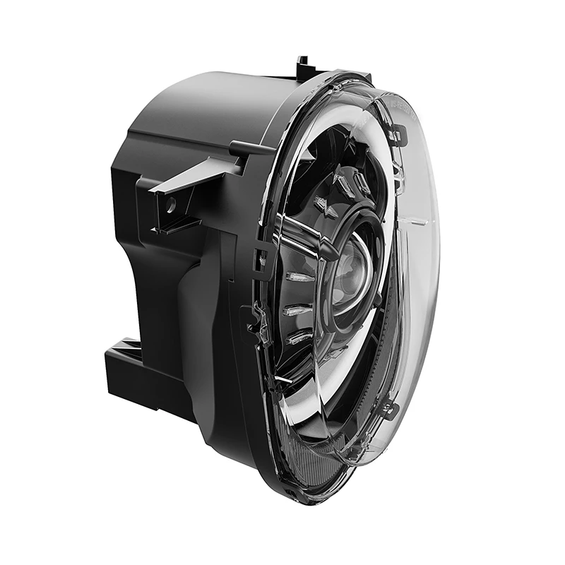 2021 New Car Light Accessories Angel Eyes Drl Led Projector Headlight Hi/lo Beam Headlamp for jeep Renegade 2015-2020