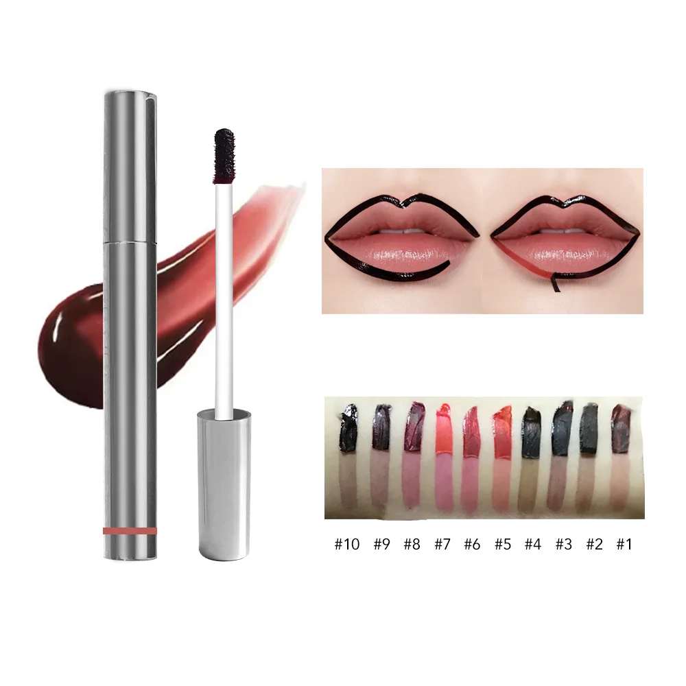 リップライナー HD MATTE LIPTINT 10pcs Maybelline Superstay Teddy Tint Lip and Cheek Color - Ribbon