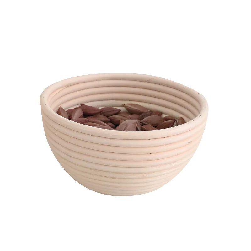 Форма для выпечки в европейском стиле, корзина из ферментированного ротанга, корзина из натурального ротанга для выпечки, корзина для хлеба