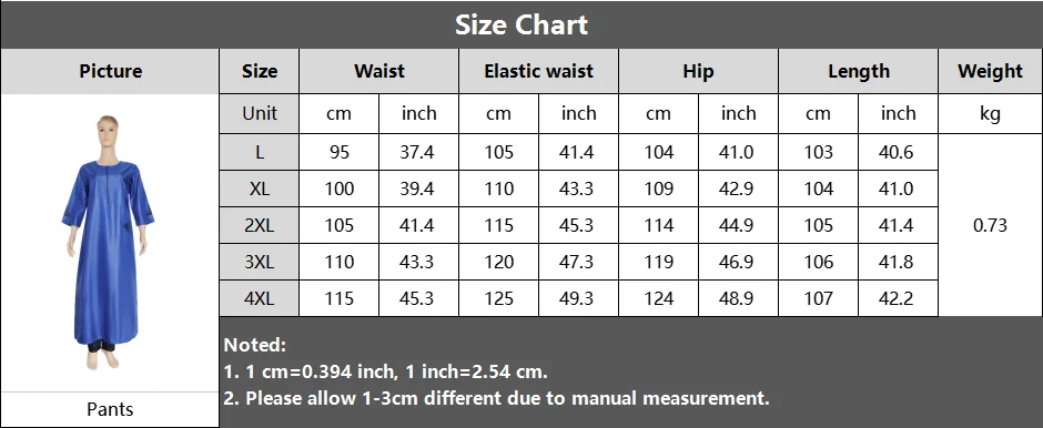 H & D African Cotton Dresses Tops Pants Women Long Dress African ...