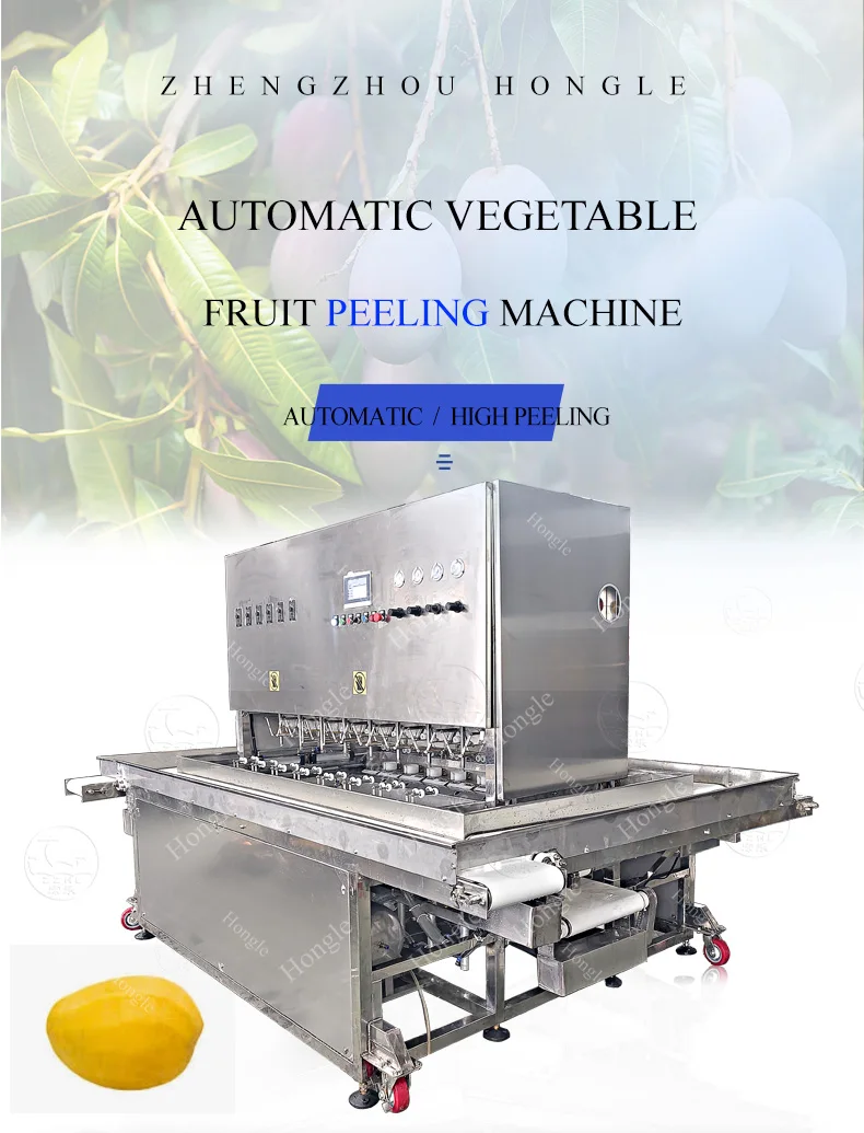 Orange Mango Automatic Peeling Machine details