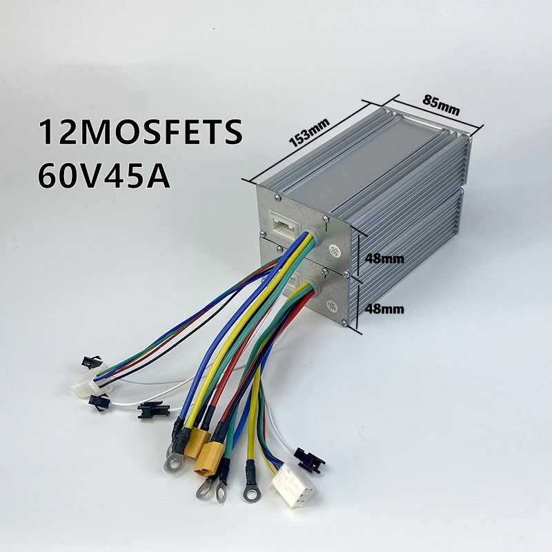 60V 45A Dual E Scooter Controllers - Fast & Reliable