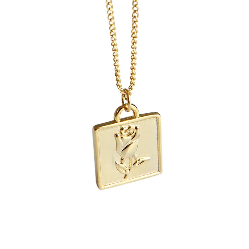 S925 Sterling Silver Necklace Simple 