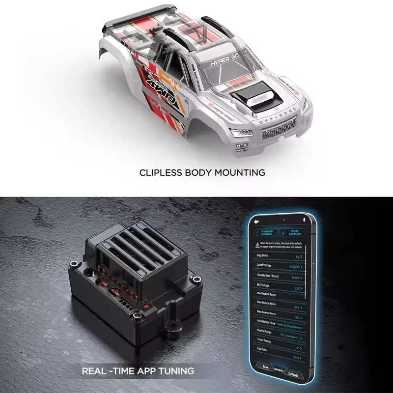MJX Hyper Go 10208 Big Monster Truck - High-Speed RC Car