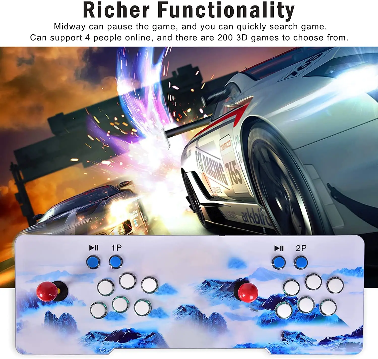 ゲーム 販売 バラ◎ Pandora E-Sports Box 11000 in 1 Retro Game Console Arcade