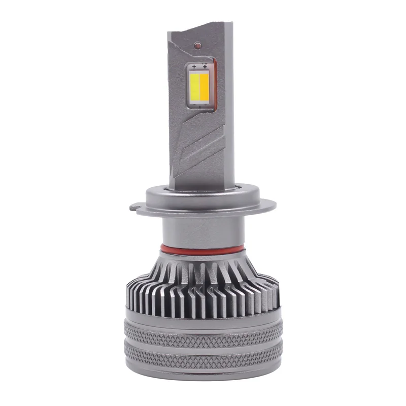 X8 Tri Color 200W H7 LED Headlight Bulb H11 3000K 4300K 6500K H7 H1 H8 H9 9005 9006 9012 H7 Car LED Lights Fog Headlights Bulbs