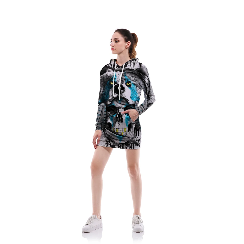 print on demand hoodie dress