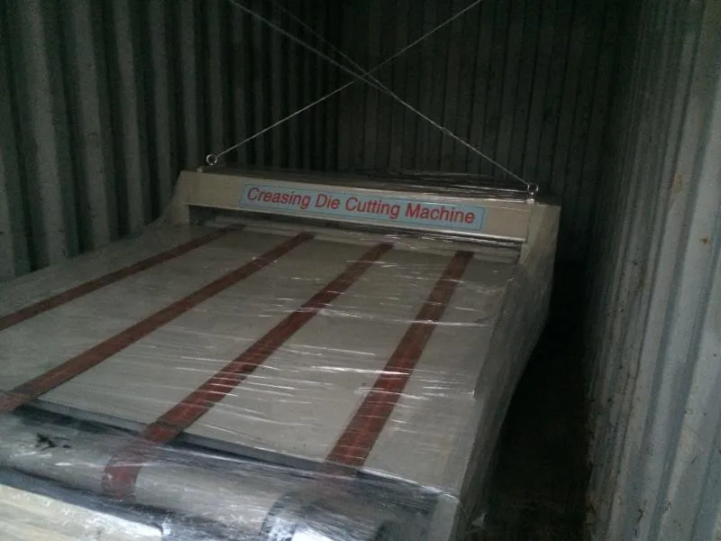 Semi Automatic Rotary Roller Box Paper Cardboard Die Cutting Machines