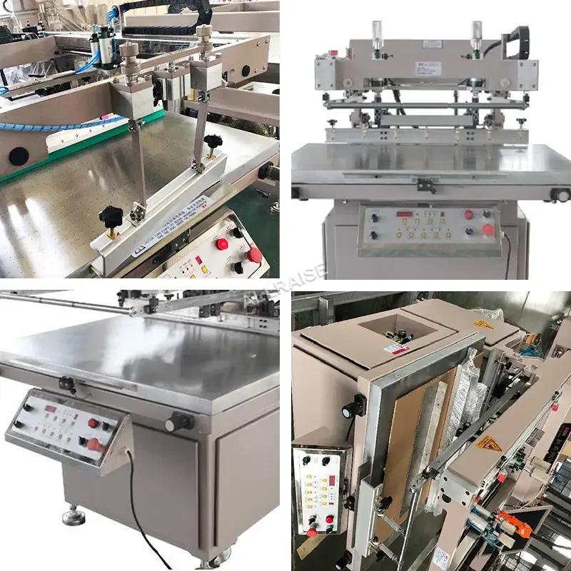 Semi Automatic Silk Screen Printers Plastic Printing Machine Silk Screen Printing Machine Plastic Sheet Cloth Screen Printer
