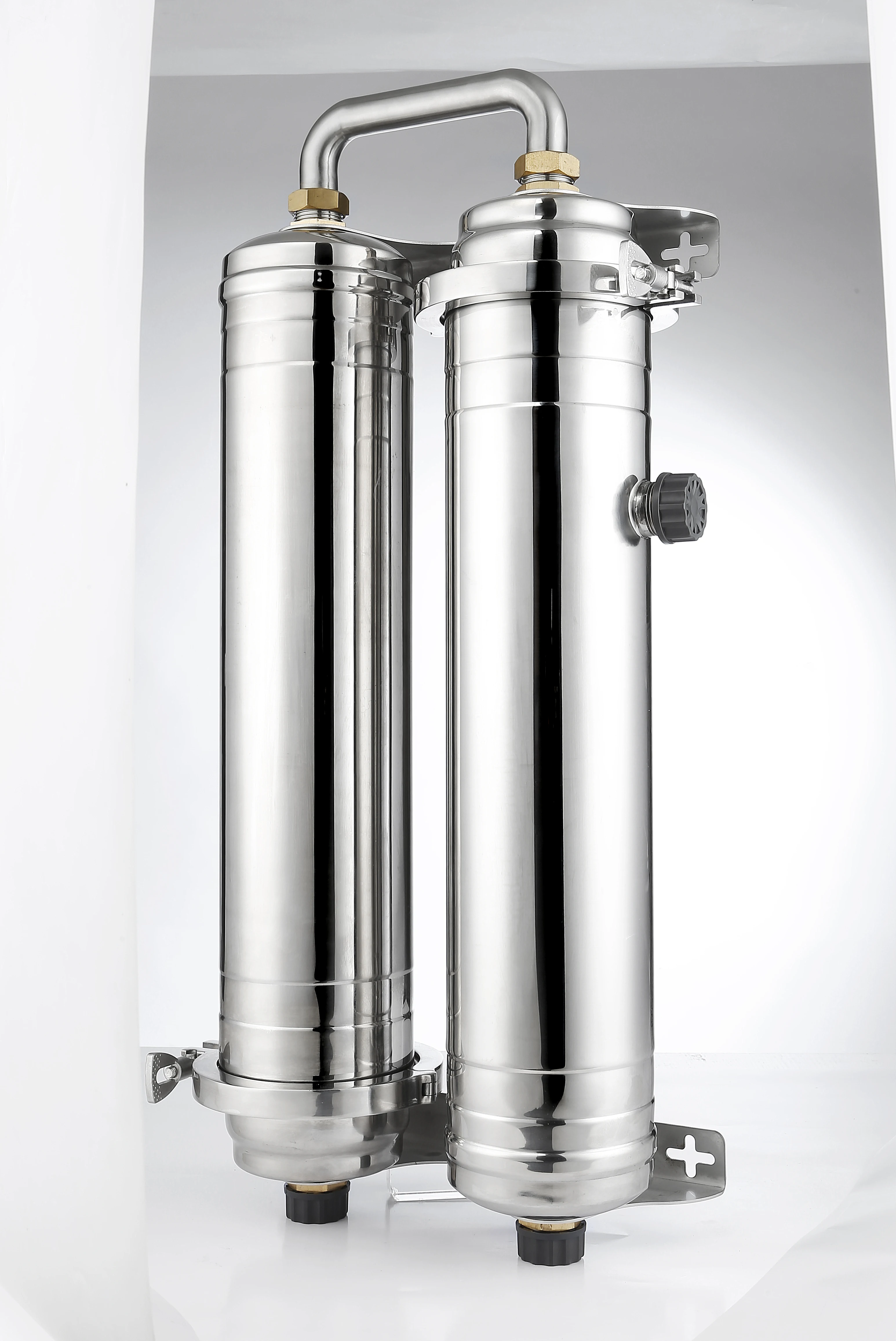 Myteck 3000LPH Large Flow Stainless Steel Home Water Purifier Filters System With UF Carbon Filter for Whole House