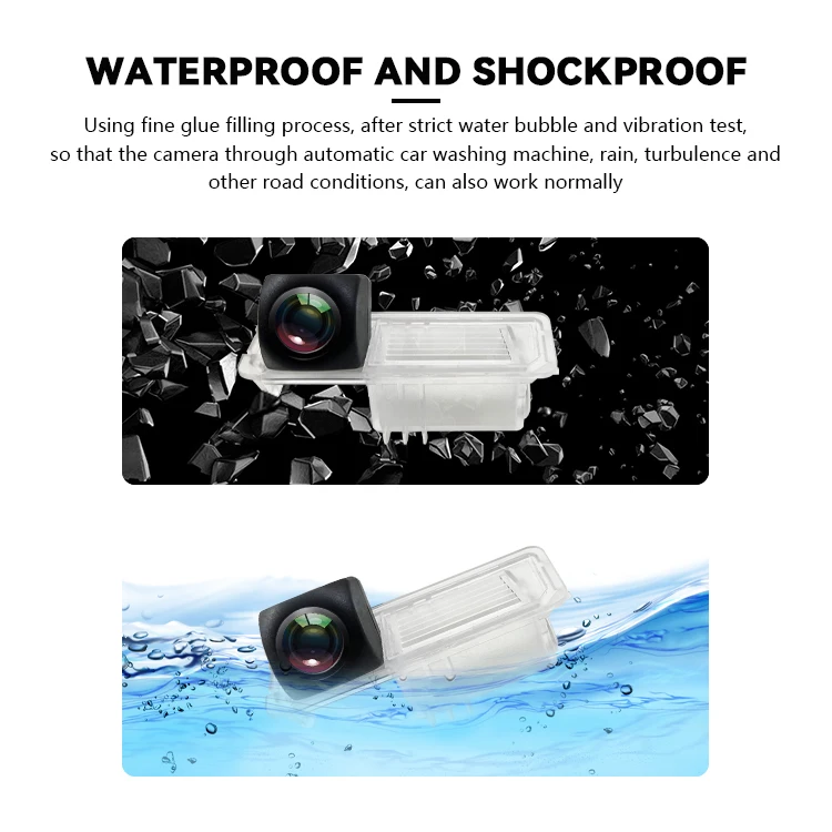 Wemaer Oem Waterproof IP68 Reverse Car Camera for VW Bora/Magotan/Golf 6/Cc/Polo/Beetle/Crosspolo/Yeti/Porsche Cayenne/Macan manufacture