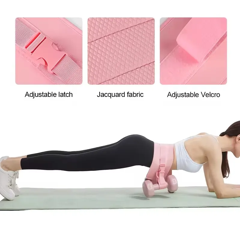 Booty Exercise Hip Thrust Belt for Dumbbells With Padding Easy to Use Wit