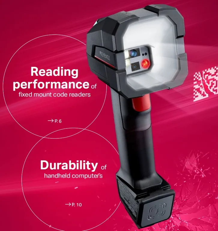 KEYENCE HR-X500WB Rugged Industrial Handheld Code Reader