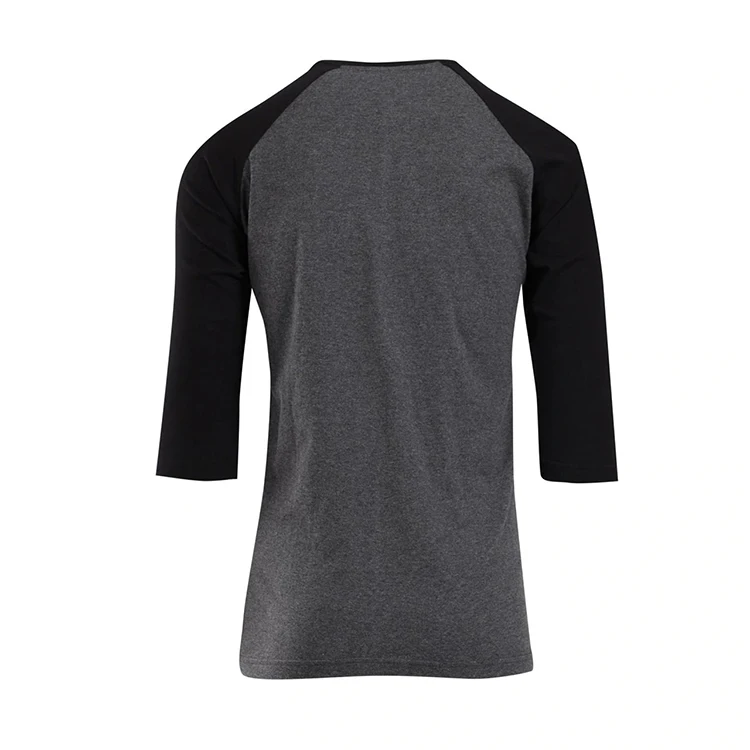 Nanchang Mens Two Tone Colour Block Tee 34 Long Raglan Sleeve Baseball T Shirt