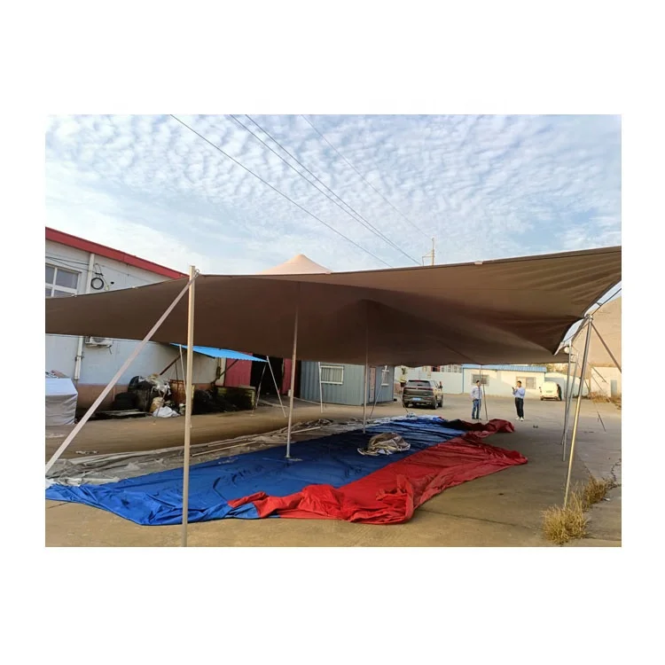 100 Seater 10m Length 14m Width Waterproof UV Resistant Four-Season Marquee Stretch Tent Outdoor with Aluminum Alloy Poles