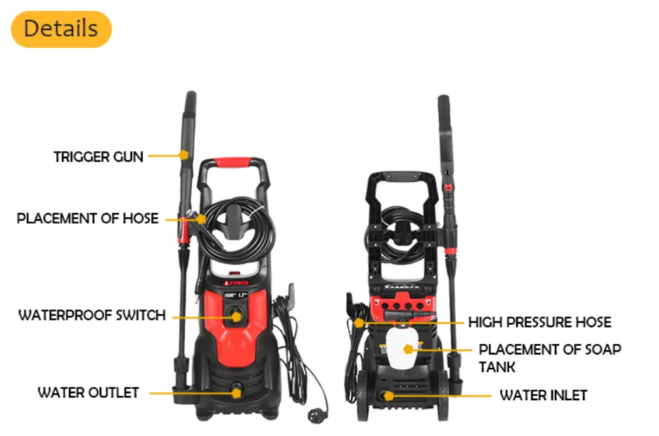 150bar Electric Power Washer  manufacture