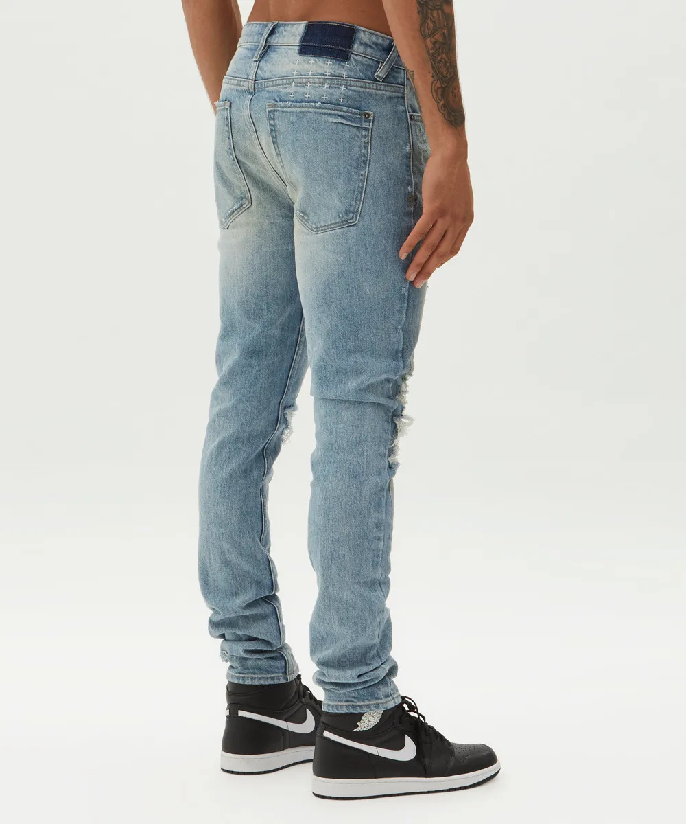 DiZNEW 2020 пользовательские джинсовые джинсы производители Китай оптом мужские