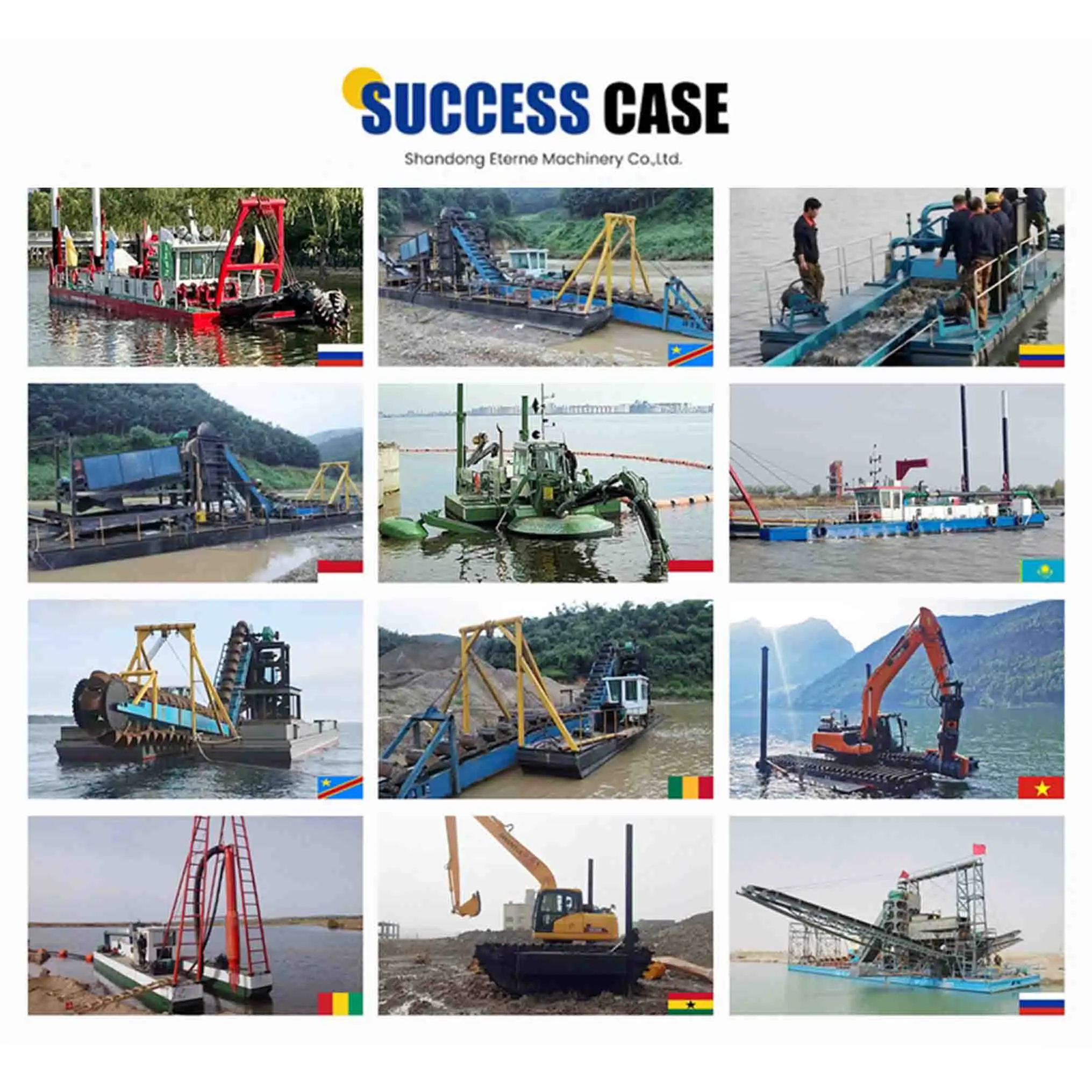 Sand Cutter Suction Dredger Environmental Dredging Equipment Machine Shipyard Canal River Dredging Vessel