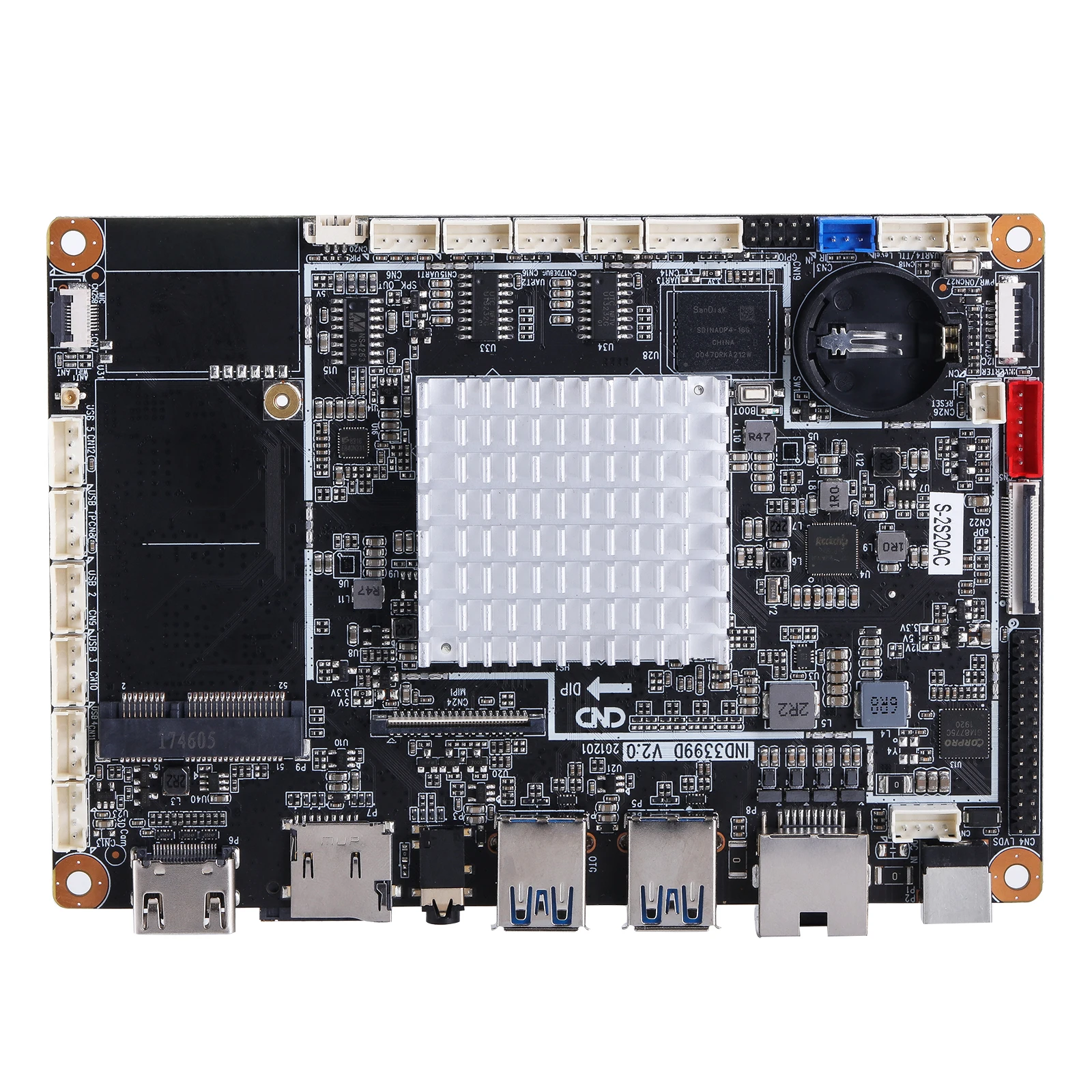Rockchip 3399 4G Ram Android 10.0 Linux Lcd Mipi Lvds Board