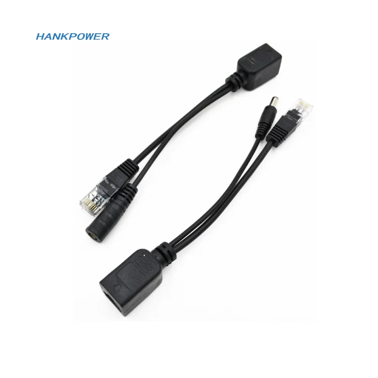 Poe Cable Passive Power Over Adapter Cable Poe Splitter Rj45